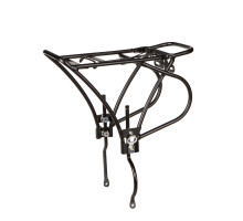 Багажник Green Cycle GCR-431 26-28" алюминиевый, под дисковый тормоз, черный