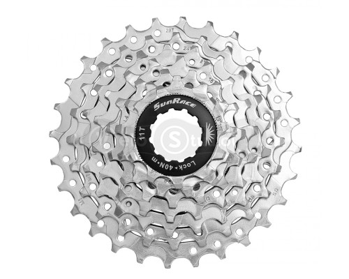 Касета SUN RACE M63 MTB 7 швидкостей 11-28T Nickel