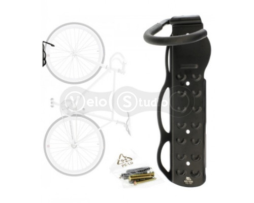 Тримач Green Cycle GTL-012 для велосипеда на стіну, до 30 кг, кріплення за колесо