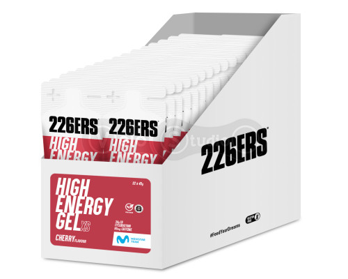 Гель 226ERS High Energy XS 30г углеводов 95мг кофеина вишня 45г 32шт/упаковка