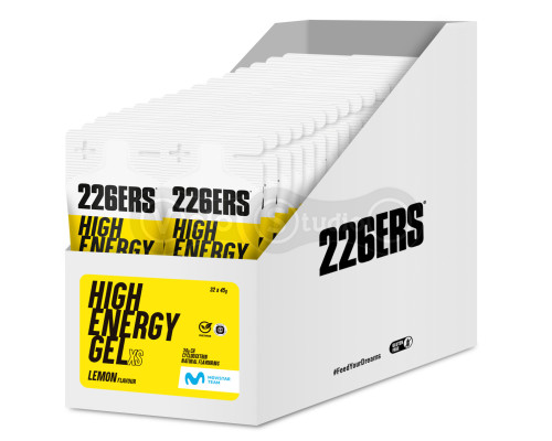 Гель 226ERS High Energy XS 30г углеводов лимон 45г 32шт/упаковка