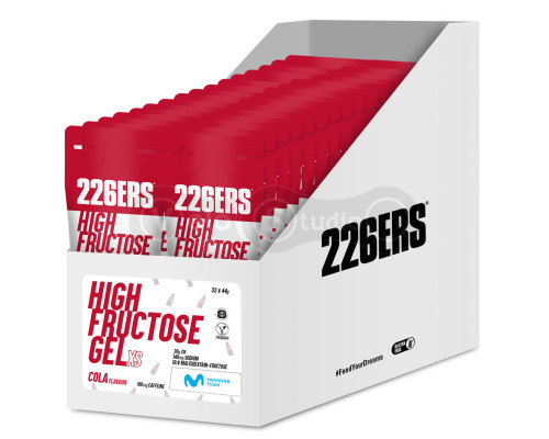Гель 226ERS High Fructose XS 30г вуглеводів 55мг кофеїну колу 44г 32шт/упаковка