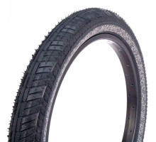 Покрышка 20x2.40 Fiction ALTAS LP, черная с серебристой полосой