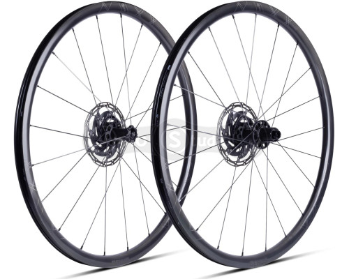 Комплект колёс ERE GENUS II SL30 CARBON, Road 28, 100x12/142x12, CL, HG11, tubeless