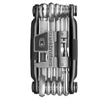 Мультитул Crankbrothers M17,  2/2.5/3/4/5/6/8мм, T5, отвёртки, ключ для спиц, выжимка цепи, черный