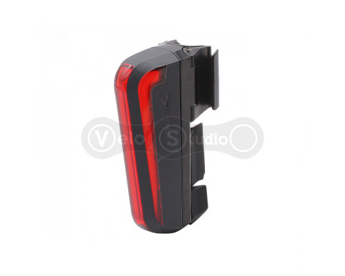 Мигалка задняя Moon Cerberus 150 люмен, встроенный аккум, USB TYPE-C кабель, черная