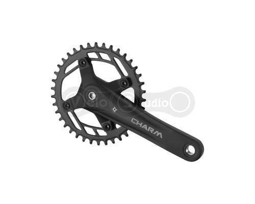 Шатуни PROWHEEL CHARM-FD04S (10S/9S) 175mm, 36T Black