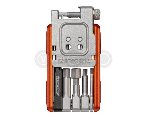 Мультитул Cannondale 18-in-1 2/2.5/3/4/5/6/8мм, Т25, Ph2, SL5, выжимка цепи, DynaPlug®