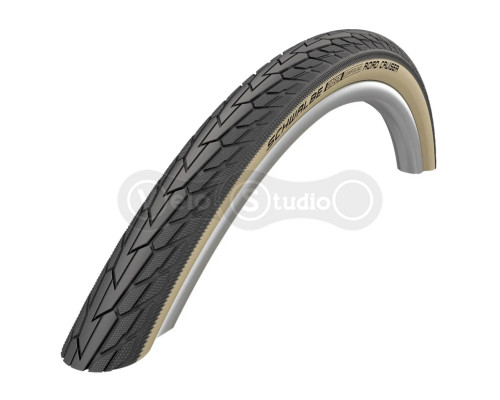 Покришка 28x1.75 Schwalbe ROAD CRUISER K-Guard Active B/G HS484 GREEN, 50EPI