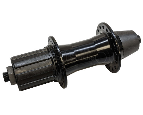 Втулка задняя Quando KT-SH3R 135x10 QR, 36H, 8/9/10S, под V-brake, черная