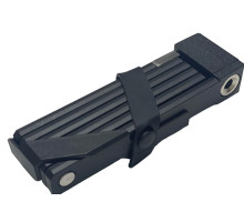 Замок Green Cycle GLK-557 складаний, довжина 100см, розмір 210х45мм, кріплення в комплекті, чорний