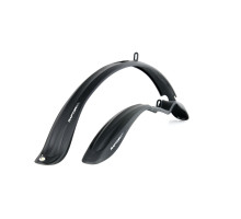 Комплект крыльев 26"-28" SIMPLA Raptor SDL, крепление заднего под болт, черные