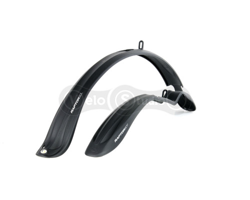 Комплект крыльев 26"-28" SIMPLA Raptor SDL, крепление заднего под болт, черные