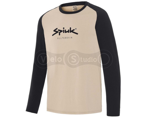Джерси MTB Spiuk All Terrain длинный рукав мужское бежевое XXL