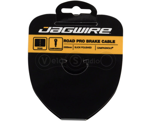 Трос гальма JAGWIRE Road Pro 93PS2000 шліфована нержавіюча сталь 1.5х2000мм - Campagnolo