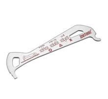 Ключ Ice Toolz 62C4 вимірник зносу ланцюга, нержавіюча сталь