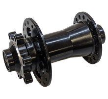 Втулка передняя Quando KT-XF3F 15x100MM, 32H, 6 болтов, черная