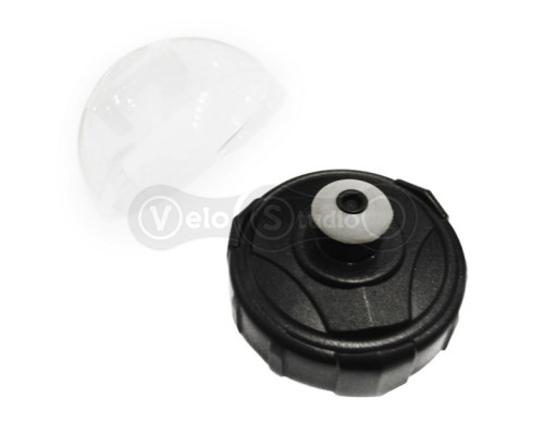 Кришка з пильником під флягу Green Cycle сірий/чорний