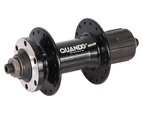 Втулка задняя Quando KT-K68R 8/9/10S 36H, черная