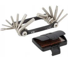 Мультитул Crankbrothers M13, 2/2.5/3/4/5/6/8мм, T10, T25, Phillips #1 #2, flat #2, черный