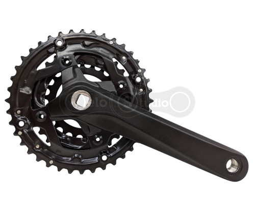 Шатуны PROWHEEL SUOLO-901 (9S) 175 мм, 22/30/40T чёрные