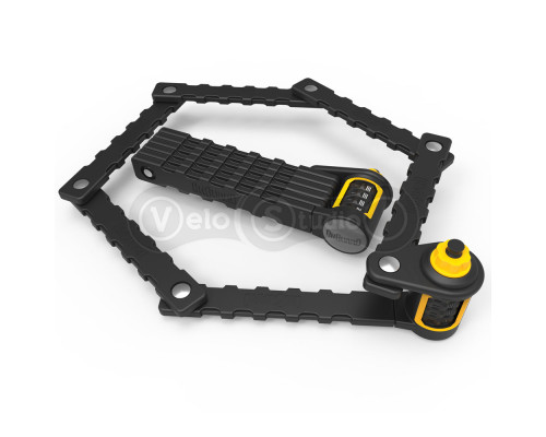 Замок складаний Onguard K9 Heavy Duty Combo, 75см, кодовий на 4 цифри, тримач на раму