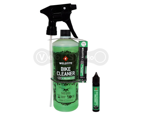 Шампунь для велосипеда Weldtite 03128 BIKE CLEANER, лайм 1л + концентрат 30мл