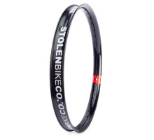 Обід 20" Stolen LOWPRO 36H ANODIZED BLACK (NO BRAKES) Black