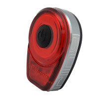 Мигалка задняя Moon Ring 50 люмен, алюминевый корпус, серая