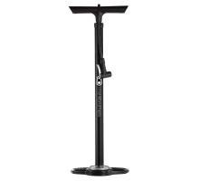 Насос напольный Crankbrothers SAPPHIRE, с манометром, presta/schrader, 160 psi, черный