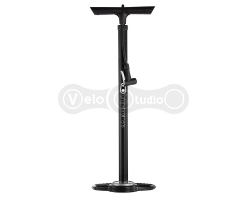 Насос для підлоги Crankbrothers SAPPHIRE, з манометром, presta/schrader, 160 psi, чорний