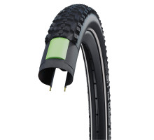 Покрышка 27.5x2.25 (57-584) Schwalbe SMART SAM PLUS Perf, DD, GreenGuard B/B-SK+RT HS624 ADDIX 67EPI 35B