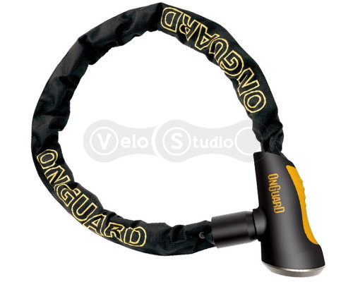 Замок Onguard MASTIFF цепь 120cм x 8мм, замок 4 ключа, с подсветкой