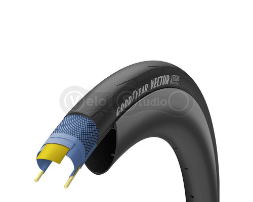 Покришка 700x28 (28-622) GoodYear VECTOR 4Seasons Tubeless Complete, Black