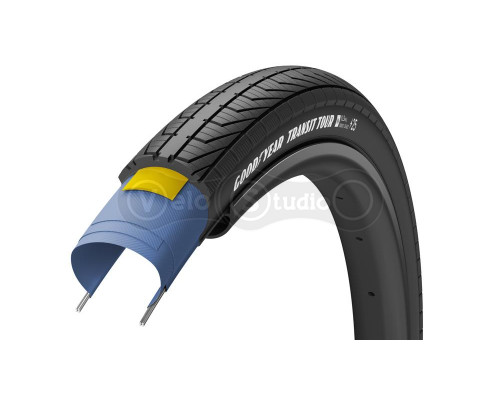 Покришка 700x40 (40-622) GoodYear TRANSIT Tour, Black Reflect