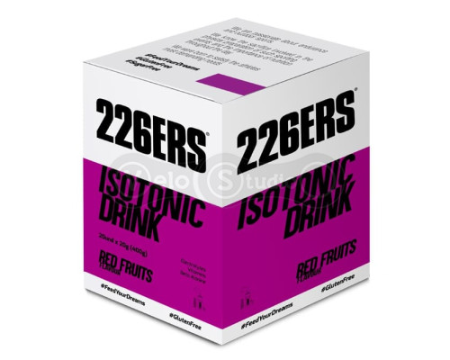 Напій 226ERS Isotonic Drink червоні фрукти 20г 20шт/упаковка 400г