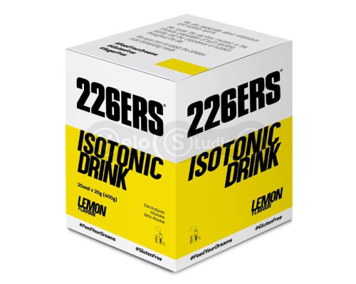 Напій 226ERS Isotonic Drink лимон 20г 20шт/упаковка 400г
