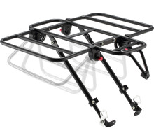 Багажник передний Green Cycle GCR-501 алюминиевый раскладной, 26-29