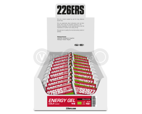 Гель 226ERS Energy 100мг кофеїну колу 25г тюбик 40шт/упаковка 1000г