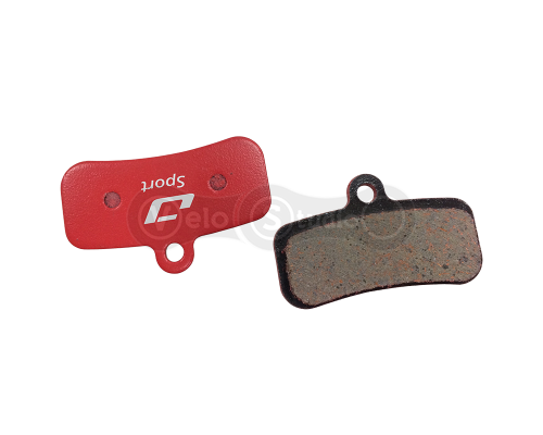 Колодки гальмівні JAGWIRE Sport Disc DCA005 - Shimano Saint M820, M810, Zee M640 Red