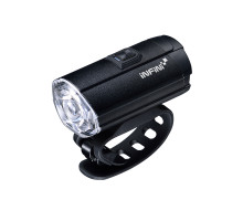 Фара передняя Infini TRON 300 I-281P-BK, 1 светодиод 3W, 6 режимов, USB кабель, с крепл.