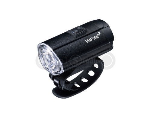 Фара передняя Infini TRON 300 I-281P-BK, 1 светодиод 3W, 6 режимов, USB кабель, с крепл.