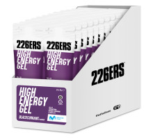 Гель 226ERS High Energy 50г углеводов BCAA черная смородина 76г 24шт/упаковка 1824г