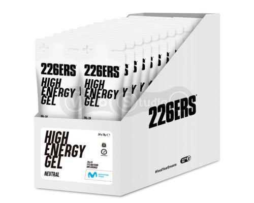 Гель 226ERS High Energy 50г вуглеводів нейтральний 76г 24шт/упаковка 1824г