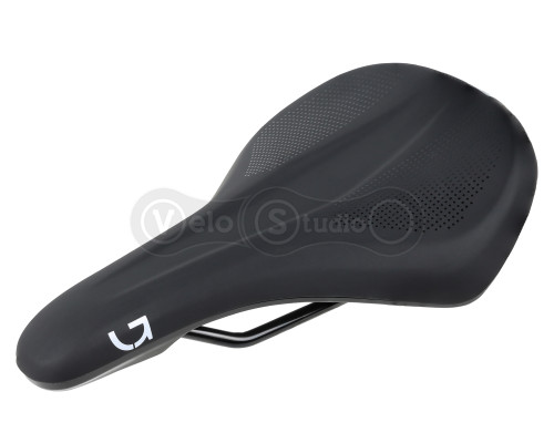 Сідло Green Cycle Comfort Foam 261 х 162 мм, сталеві рейли, чорне