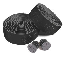 Обмотка керма ERE GENUS, 3мм, Gel+Microfiber, чорна