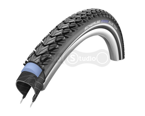 Покрышка 24x1.75 (47-507) Schwalbe MARATHON PLUS SmartGuard B/B+RT HS440 EC 67EPI