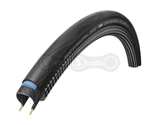 Покрышка 700x25C (25-622) Schwalbe DURANO PLUS SmartGuard, TwinSkin, Folding B/B HS464 ADDIX 67EPI