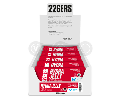 Желе 226ERS Hydrajelly 100мг кофеїну колу 40г 30шт/упаковка 1200г