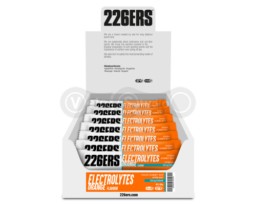 Желе 226ERS Vegan Gummy Electrolytes апельсин 30г 42шт/уп 1260г